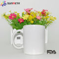 Sunmeta Fabrik liefern 11oz Sublimation Becher leere weiße Sublimation Becher